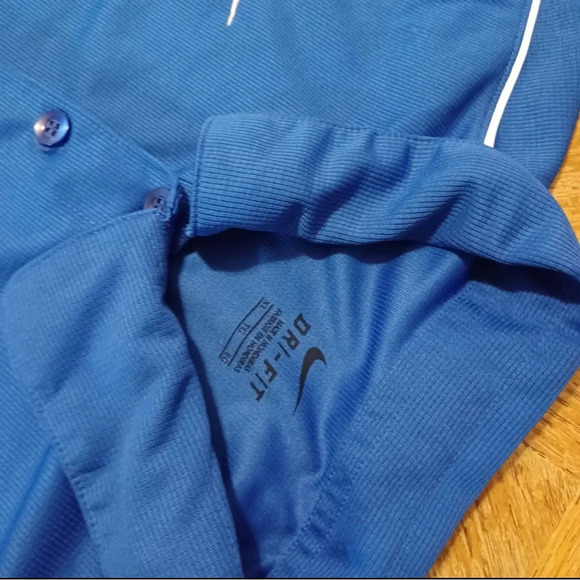 Nike Dri Fit GOLF BLYE POLO SHIRT MENS Size XL. - Picture 3 of 5